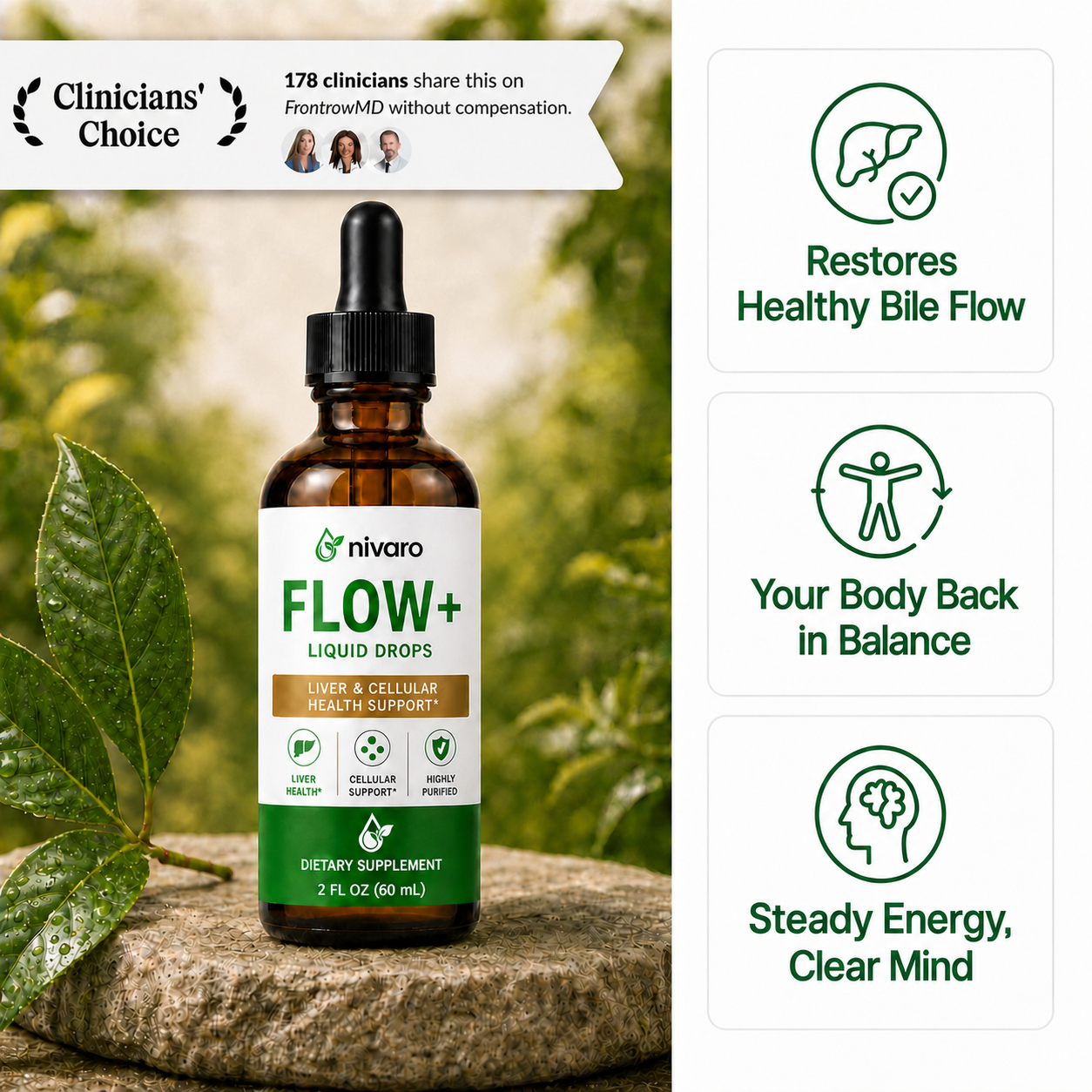 Nivaro™ Flow+ Liquid Drops