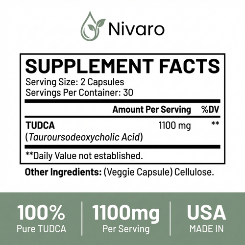 Nivaro TUDCA 1100mg